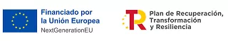 logos financiado por la union europea y plan de recuperacion transformacion y resilencia